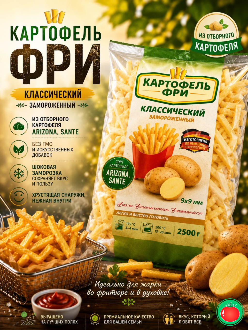 Картофель свежи
